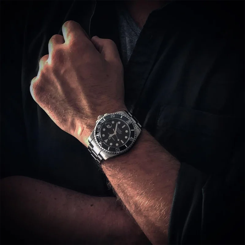 PAGANI DESIGN Luxury Automatic Dive Watch with Ceramic Bezel and Sapphire Crystal - Image 6