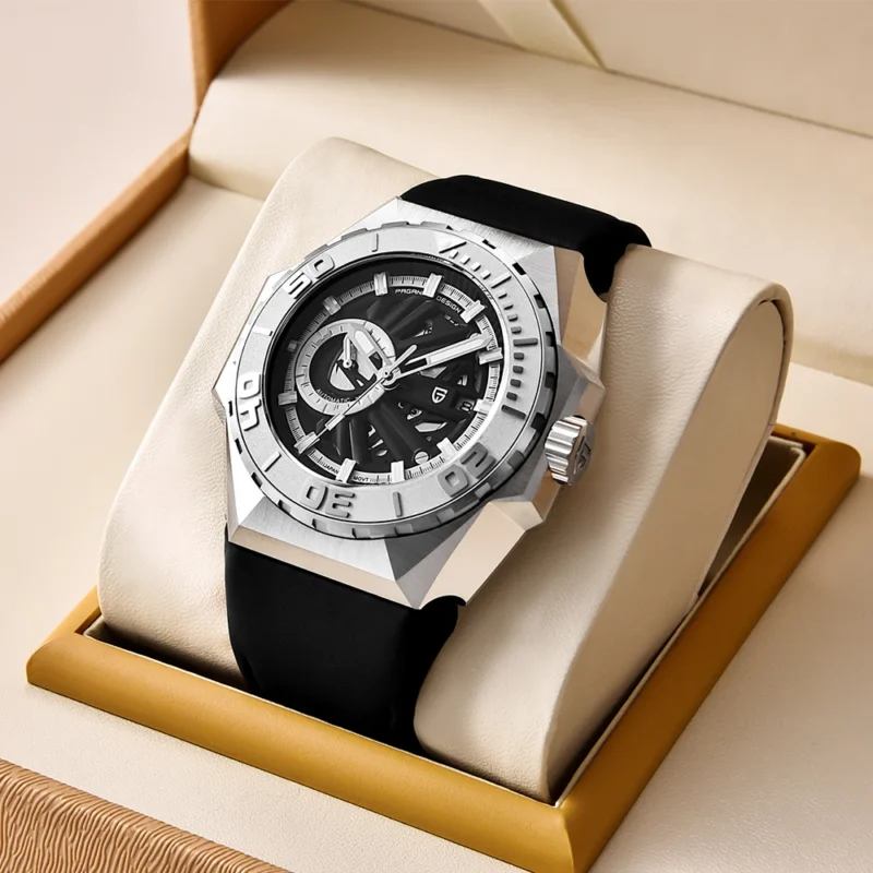 Professional Automatic Dive Watch with Sapphire Crystal and Stainless Steel Case - Image 3