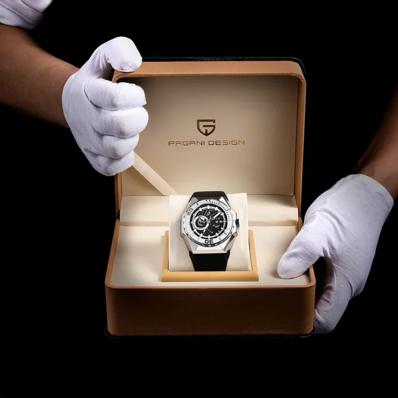 Professional Automatic Dive Watch with Sapphire Crystal and Stainless Steel Case - Image 4