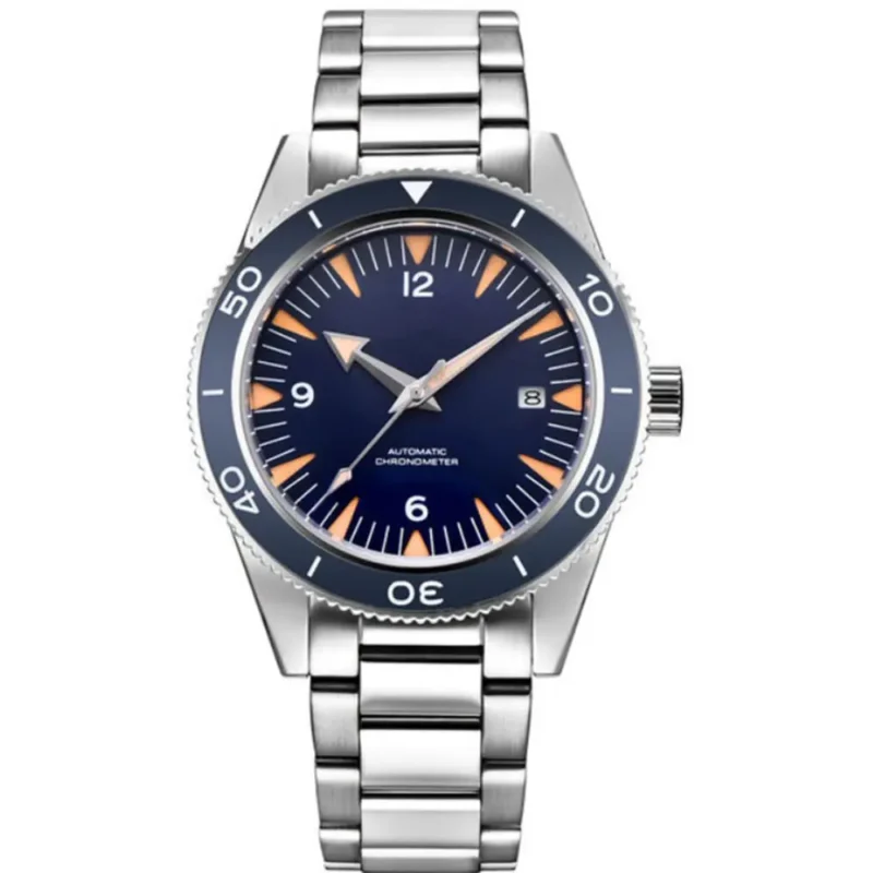 Professional Automatic Dive Watch with NH35 Movement, Sapphire Crystal and Stainless Steel Bracelet - Image 14