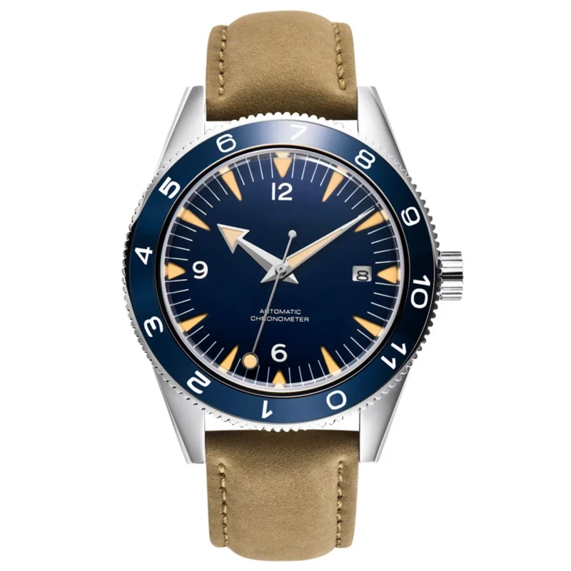 Professional Automatic Dive Watch with NH35 Movement, Sapphire Crystal and Stainless Steel Bracelet - Image 17