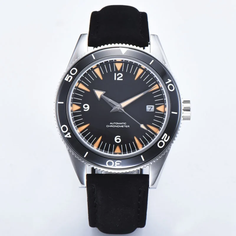 Professional Automatic Dive Watch with NH35 Movement, Sapphire Crystal and Stainless Steel Bracelet - Image 5