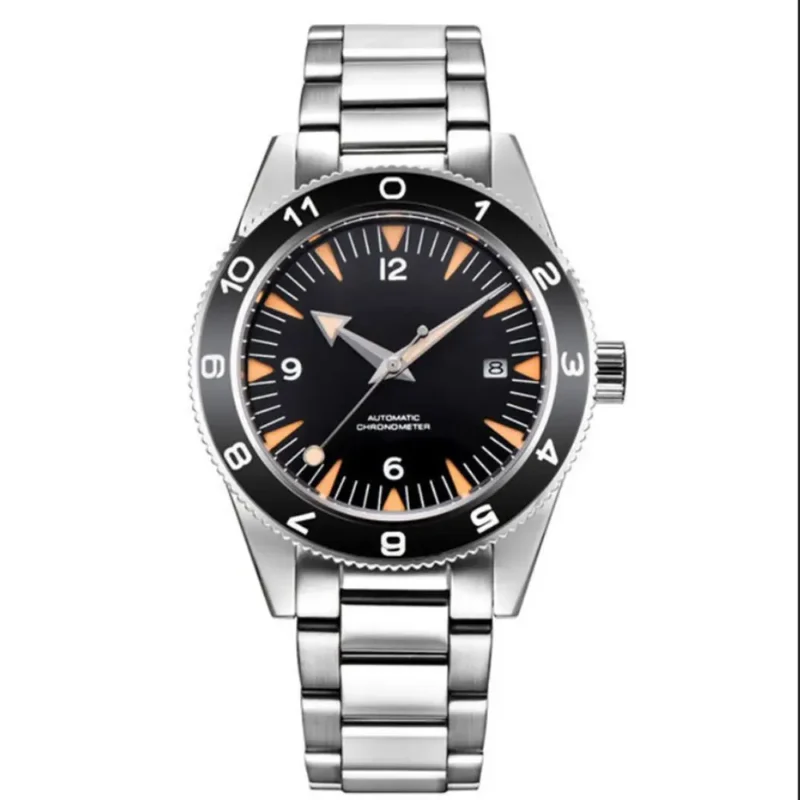 Professional Automatic Dive Watch with NH35 Movement, Sapphire Crystal and Stainless Steel Bracelet - Image 16
