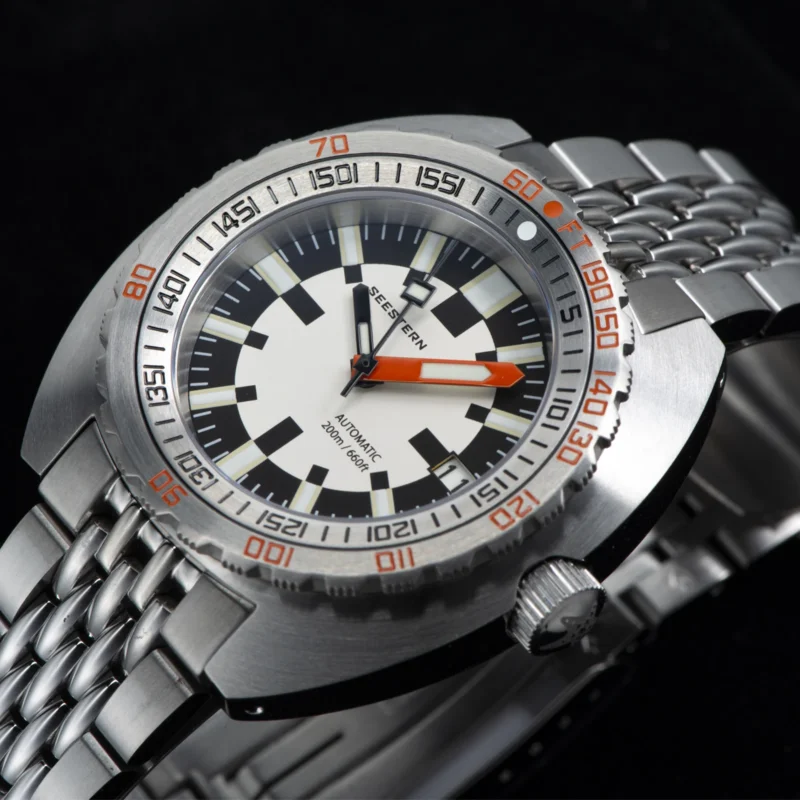 Professional Automatic Dive Watch with Sapphire Crystal and 20ATM Water Resistance - Image 3