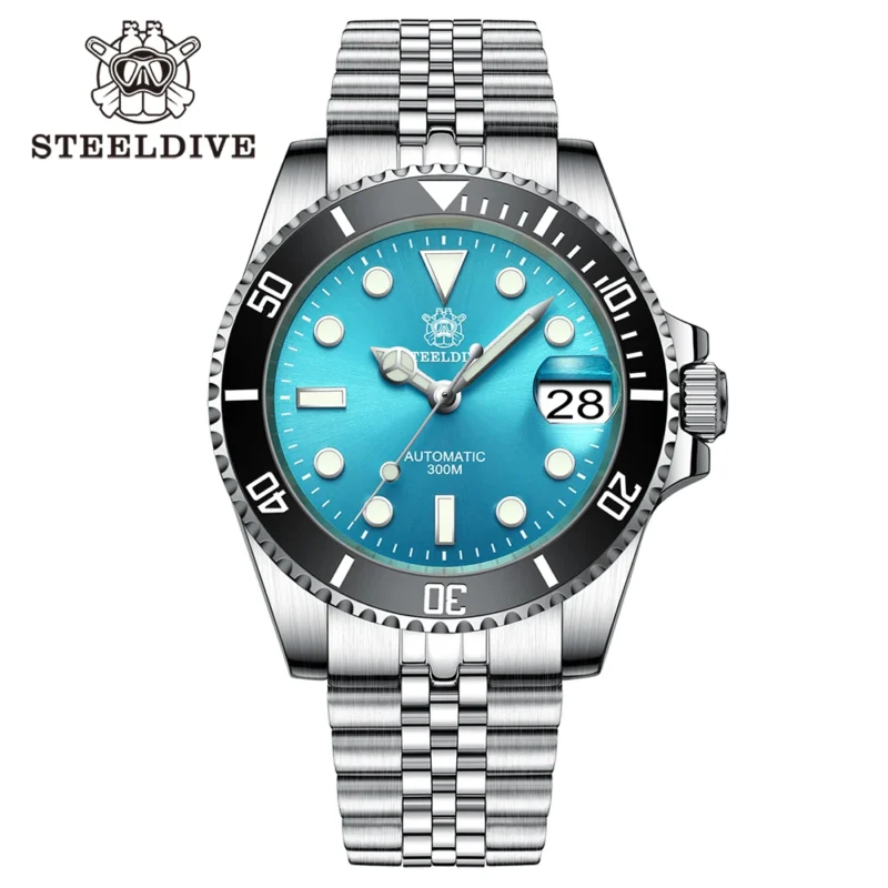 Professional Dive Automatic Watch with 300M Water Resistance and Sapphire Crystal - Image 14