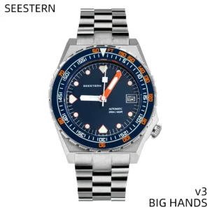Professional Automatic Dive Watch with Ceramic Bezel and Sapphire Crystal