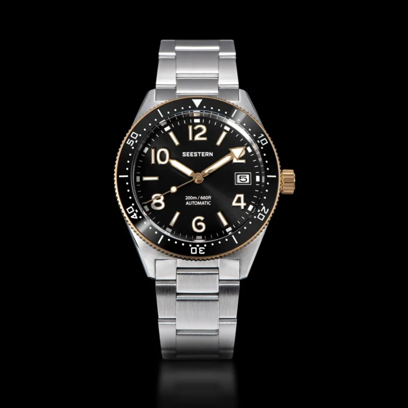 Professional Automatic Dive Watch with NH35 Movement Ceramic Bezel and Sapphire Crystal - Image 12