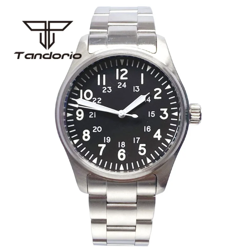 Professional Automatic Dive Watch with Sapphire Crystal and Stainless Steel Bracelet - Image 10