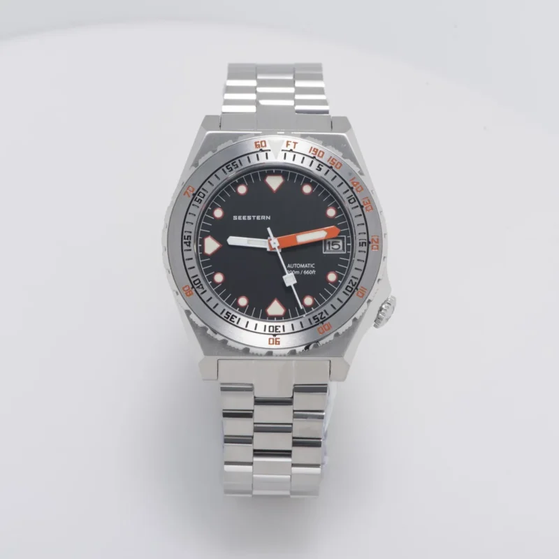 Professional Automatic Dive Watch with Ceramic Bezel and Sapphire Crystal - Image 12
