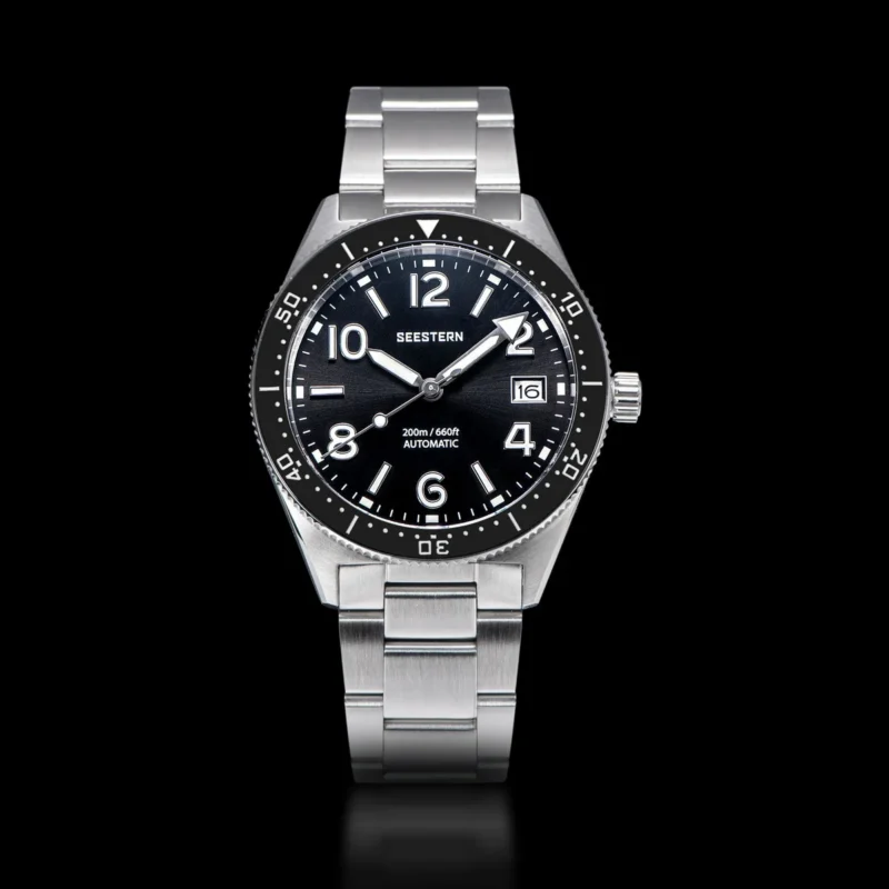 Professional Automatic Dive Watch with NH35 Movement Ceramic Bezel and Sapphire Crystal - Image 11