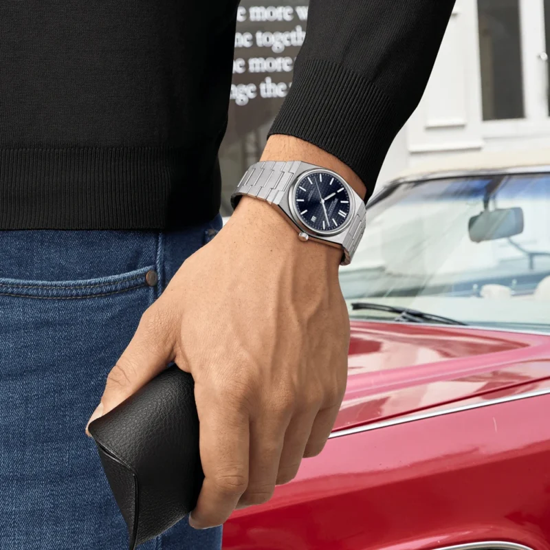 Luxury Automatic Watch NH35 Movement Rose Gold 50M Water Resistant Sapphire Crystal Stainless Steel Bracelet - Image 3