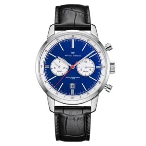 Classic Automatic Men's Watch with Sapphire Crystal and Leather Strap