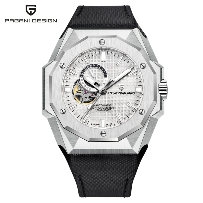 Professional Automatic Dive Watch with Sapphire Crystal and Stainless Steel Case - Image 8