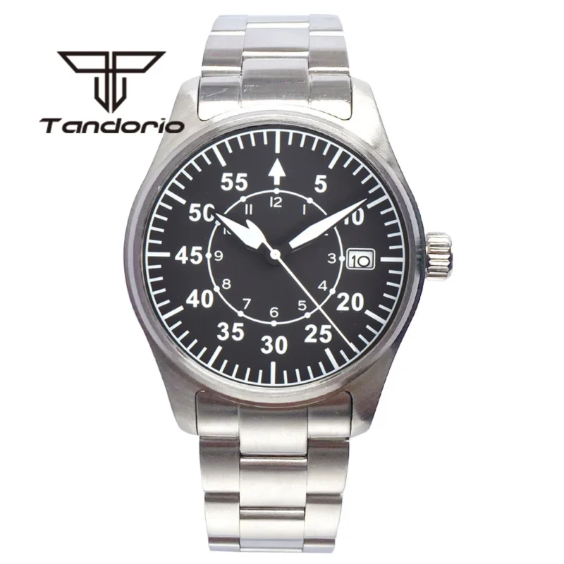 Professional Automatic Dive Watch with Sapphire Crystal and Stainless Steel Bracelet - Image 19