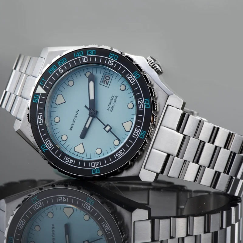Professional Automatic Dive Watch with Ceramic Bezel and Sapphire Crystal - Image 8