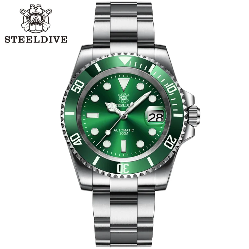 Professional Dive Automatic Watch with 300M Water Resistance and Sapphire Crystal - Image 13