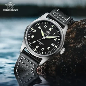 Professional Automatic Dive Watch with Sapphire Crystal and 200m Water Resistance