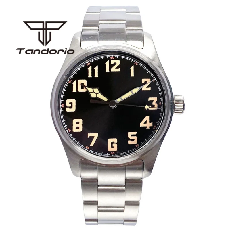 Professional Automatic Dive Watch with Sapphire Crystal and Stainless Steel Bracelet - Image 11