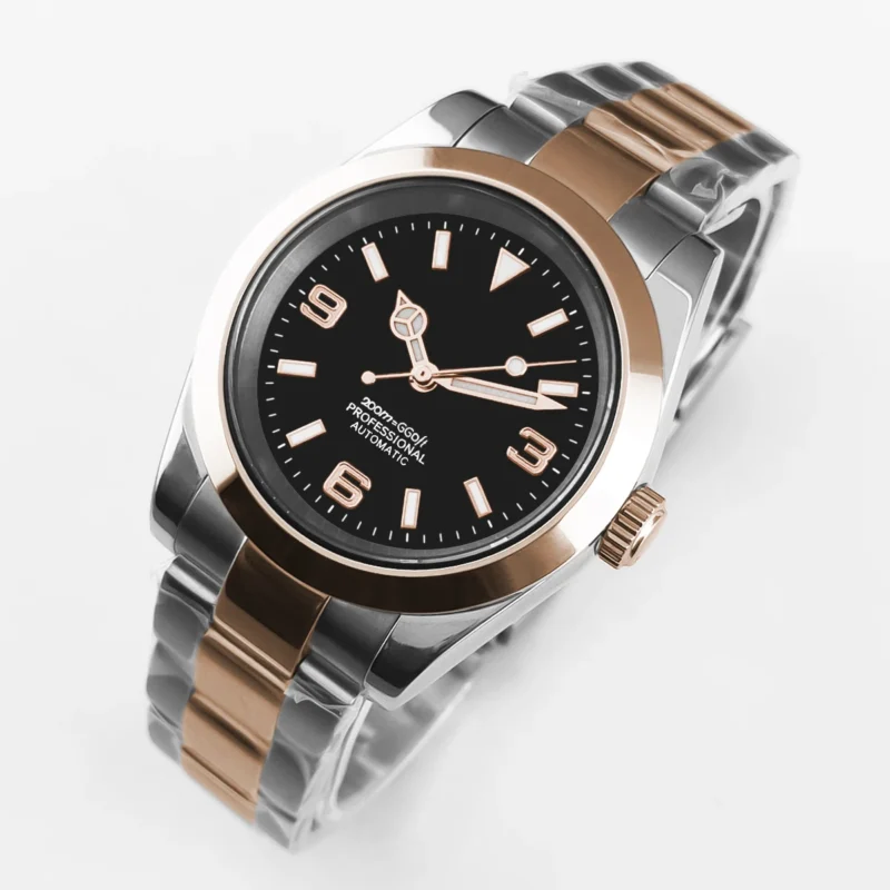 Luxury Automatic Dive Watch with Sapphire Crystal and Stainless Steel Bracelet - Image 21