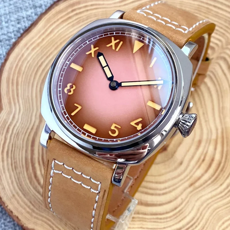 Square California Dial Automatic Watch with Sapphire Crystal and 200m Water Resistance - Image 5
