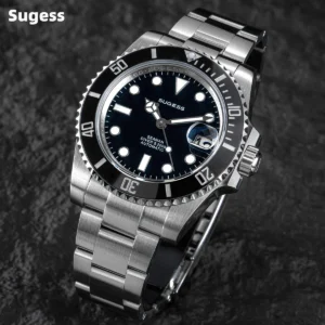 Professional Automatic Dive Watch with NH35 Movement, Ceramic Bezel and 200M Water Resistance