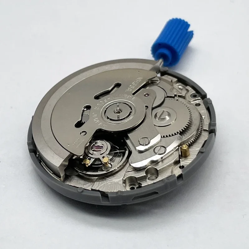 Premium NH35 Automatic Movement Watch Mechanism with Black-Gold Date Wheel for Custom Watch Builds - Image 2