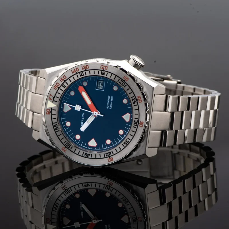 Professional Automatic Dive Watch with Ceramic Bezel and Jubilee Bracelet - Image 17