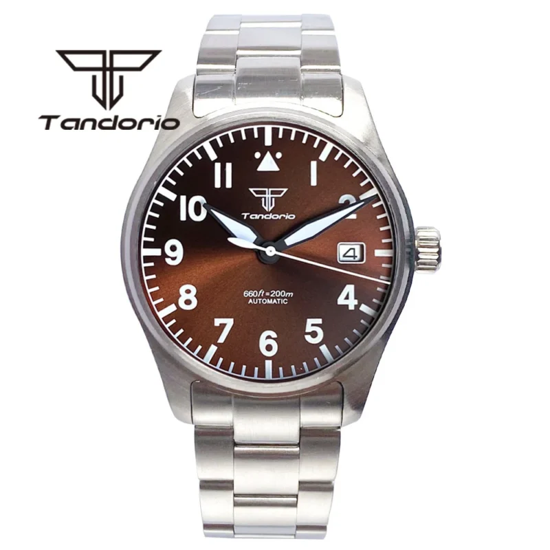 Professional Automatic Dive Watch with Sapphire Crystal and Stainless Steel Bracelet - Image 26