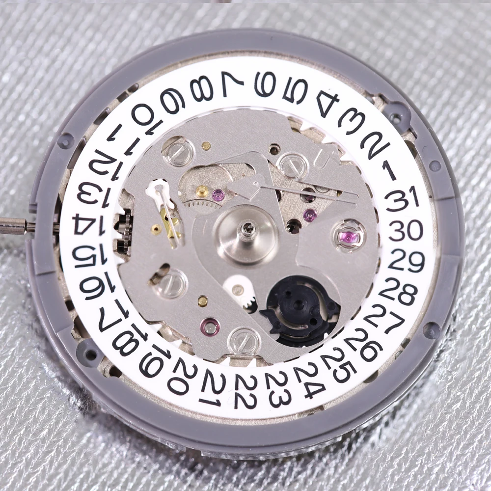 Watch movement displaying dial components crucial for tactical readability and precision