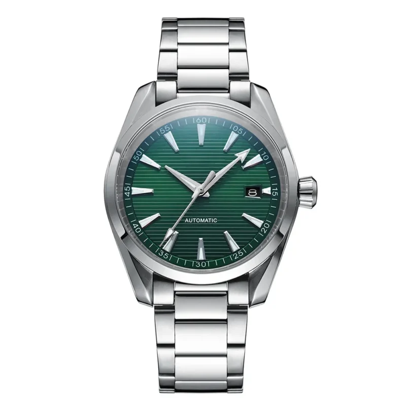 Professional Automatic Dive Watch with Sapphire Crystal and Stainless Steel Bracelet - Image 5