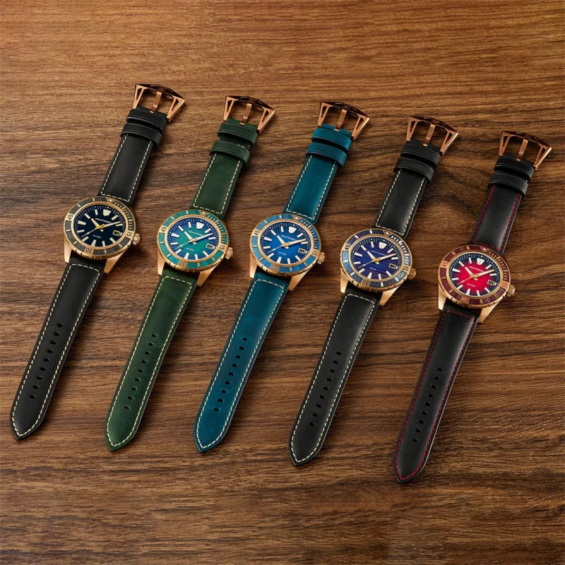 Bronze Field Automatic Watch with Sapphire Crystal and 200M Water Resistance