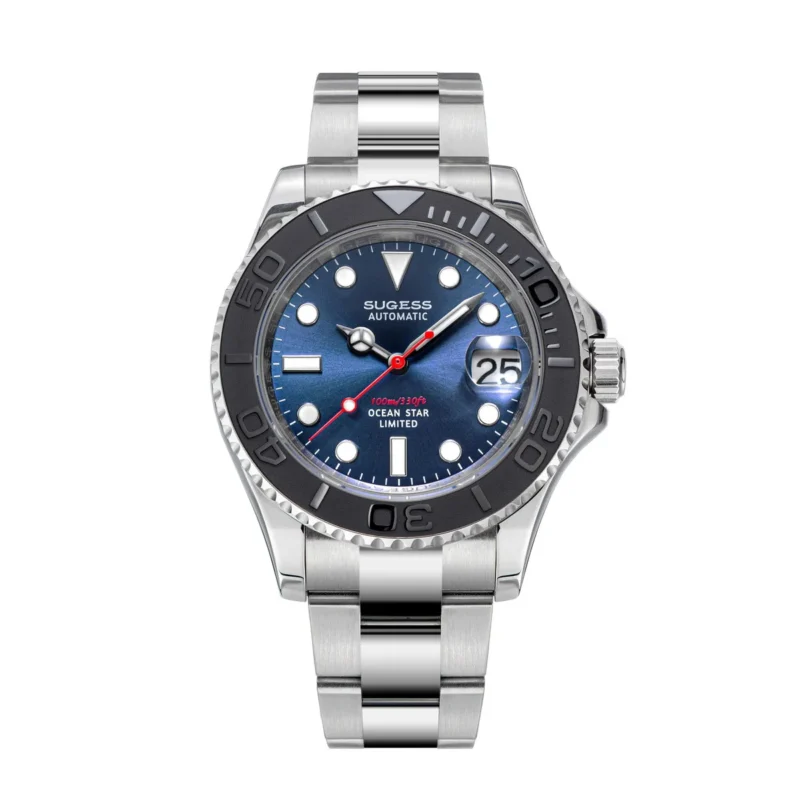 Professional Automatic Dive Watch with Ceramic Bezel and Sapphire Crystal NH35A Movement Watch with Stainless Steel Bracelet - Image 11