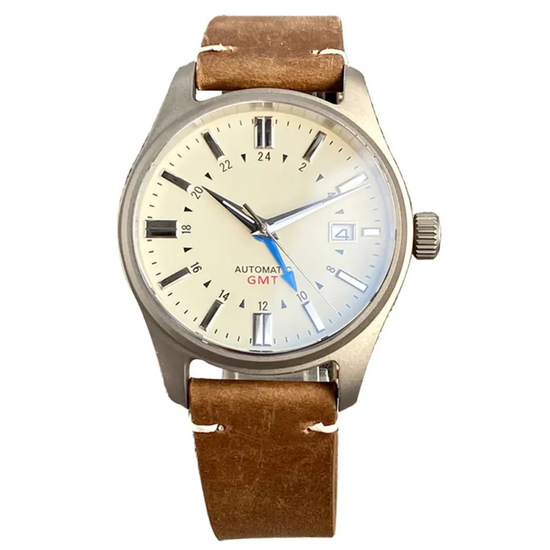 Professional GMT Dive Automatic Watch with Titanium Case and Sapphire Crystal - Image 2