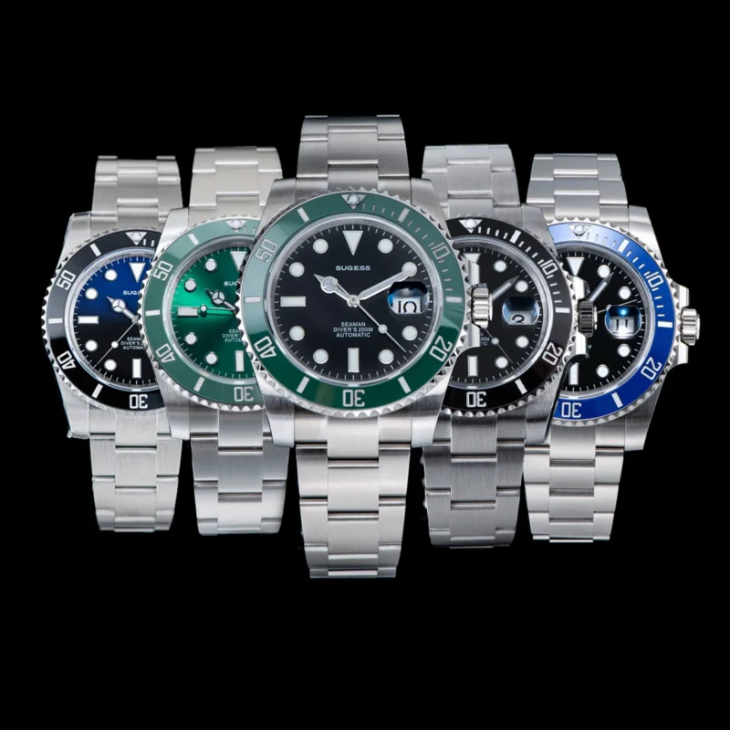 Professional Automatic Dive Watch with NH35 Movement, Ceramic Bezel and 200M Water Resistance - Image 2