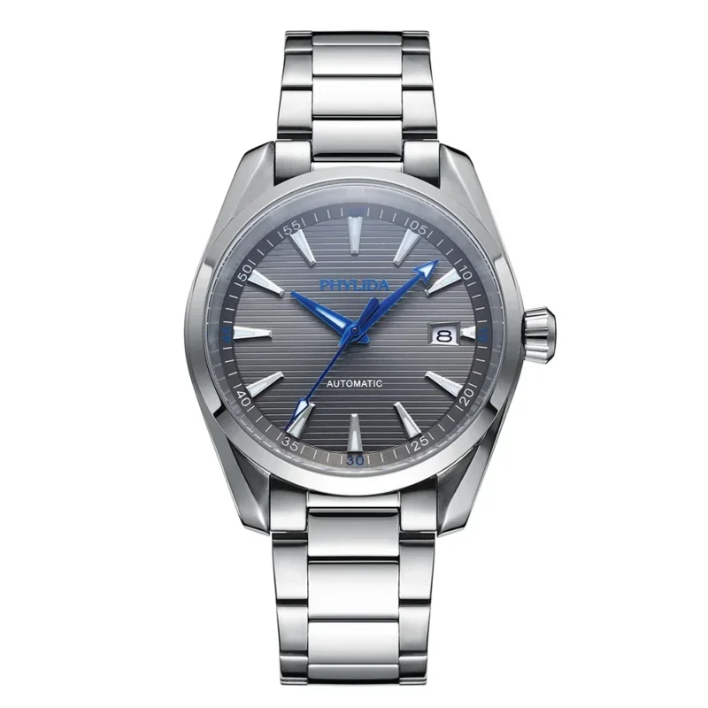 Professional Automatic Dive Watch with Sapphire Crystal and Stainless Steel Bracelet - Image 11