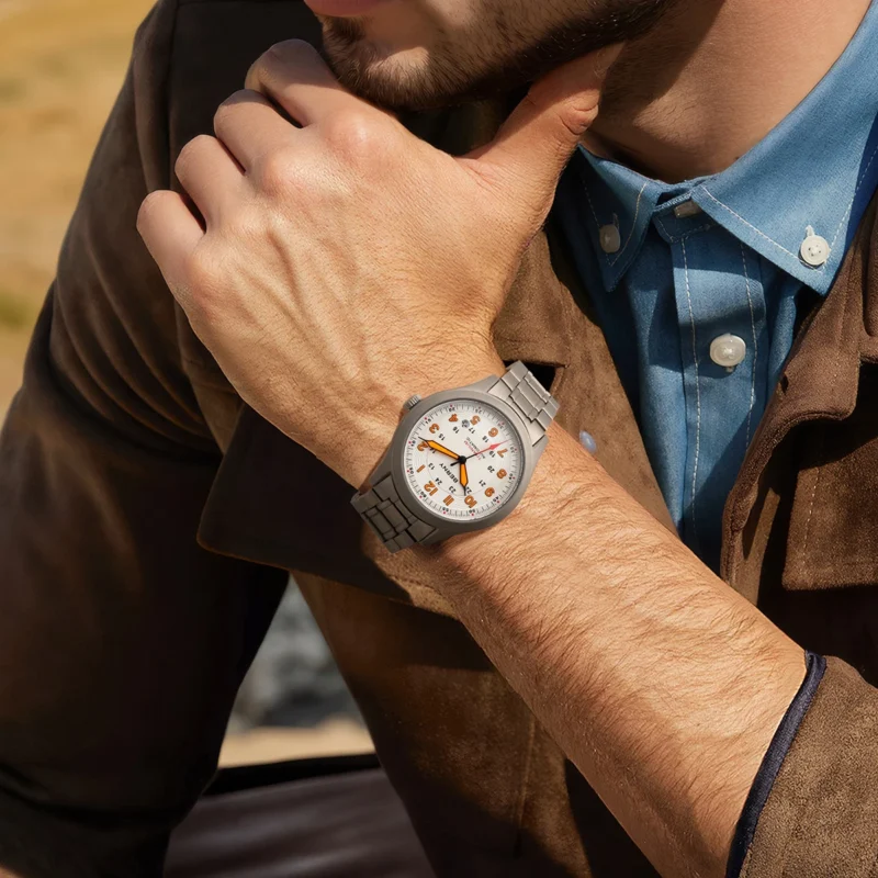 Professional Pilot Automatic Titanium Watch with Sapphire Crystal and Super Luminous Dial - Image 6