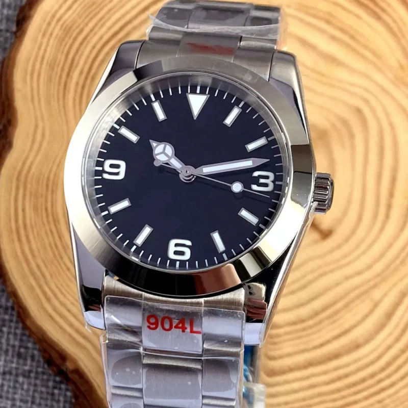 Luxury Automatic Dive Watch NH35A Movement 904L Stainless Steel Sapphire Crystal 100m Water Resistant - Image 7