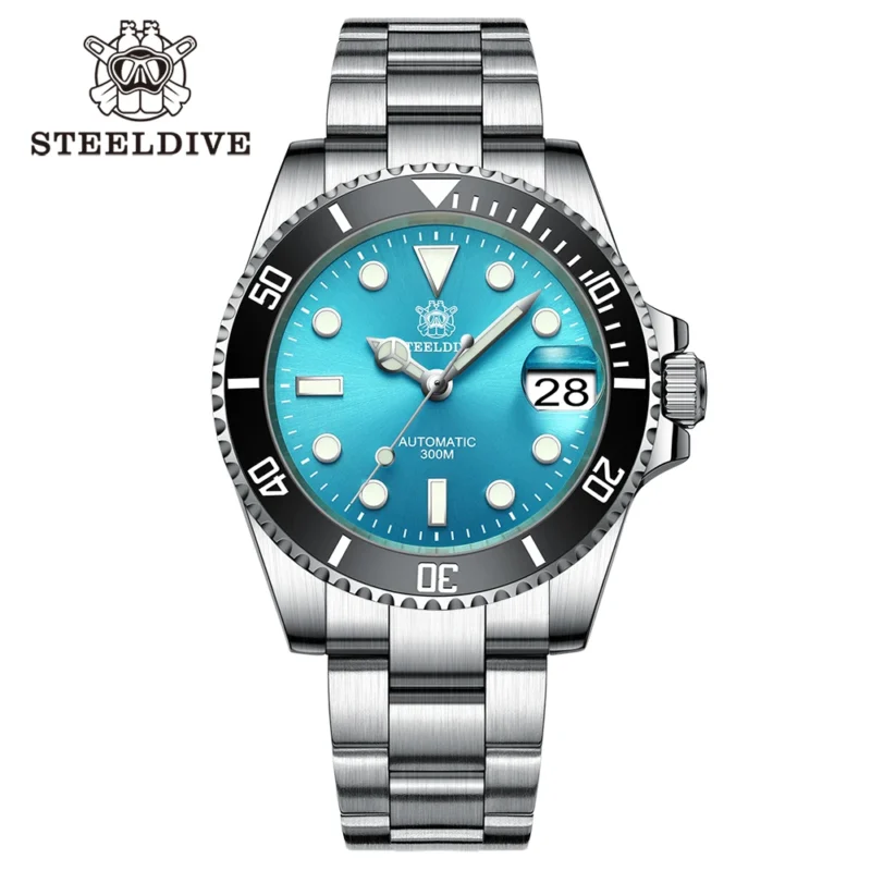 Professional Dive Automatic Watch with 300M Water Resistance and Sapphire Crystal - Image 15