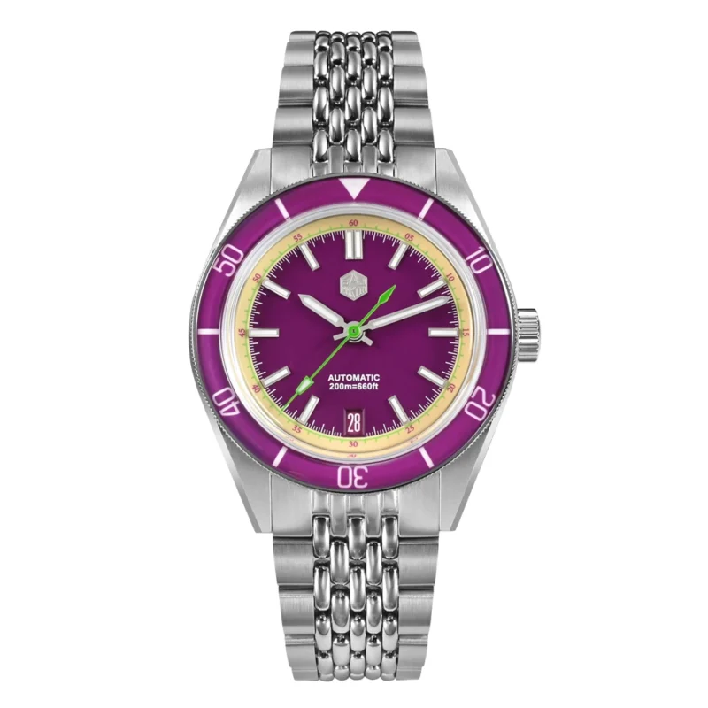 Professional Automatic Dive Watch Fruit Series 200M Water Resistant NH35 Movement Stainless Steel - Image 8