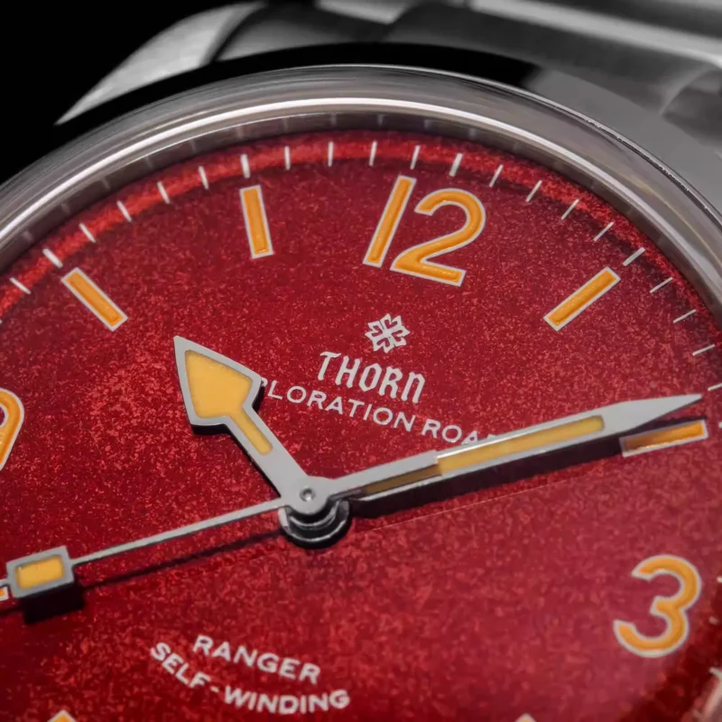 Vintage Tribute Automatic 34mm Watch with Domed Sapphire Crystal and Stainless Steel Bracelet - Image 2