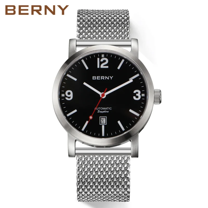 Swiss Railway Classic Automatic Watch with Complete Calendar and Sapphire Crystal - Image 14