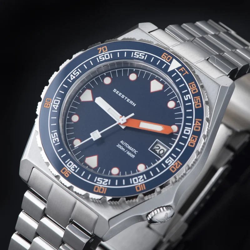 Professional Automatic Dive Watch with Ceramic Bezel and Sapphire Crystal - Image 5