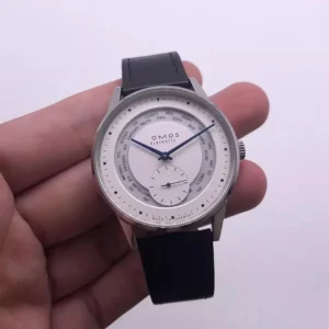 Premium Automatic Watch with Exhibition Caseback Sapphire Crystal and Leather Strap