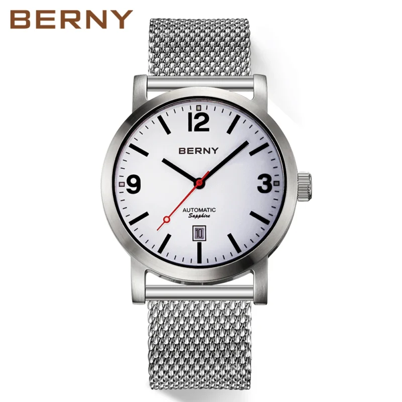 Swiss Railway Classic Automatic Watch with Complete Calendar and Sapphire Crystal - Image 12