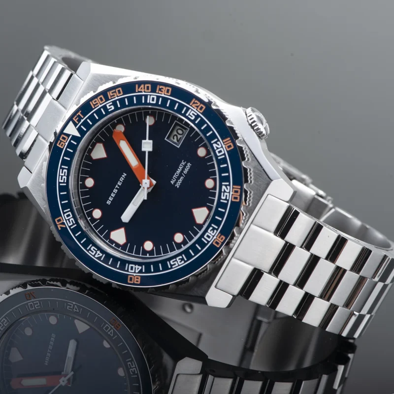 Professional Automatic Dive Watch with Ceramic Bezel and Sapphire Crystal - Image 16