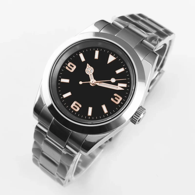 Luxury Automatic Dive Watch with Sapphire Crystal and Stainless Steel Bracelet - Image 16