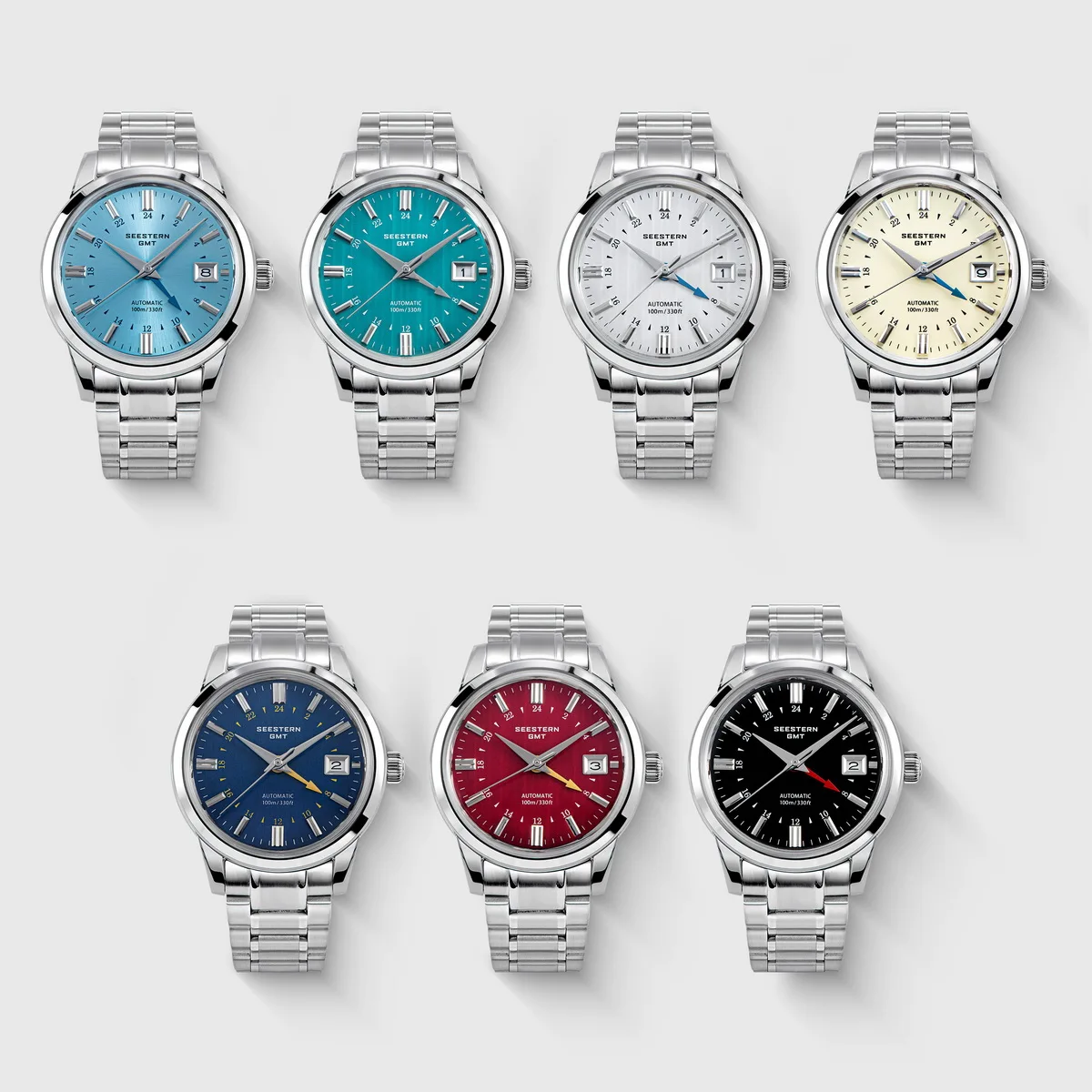 GMT dive watch with robust case construction for serious outdoor adventure use