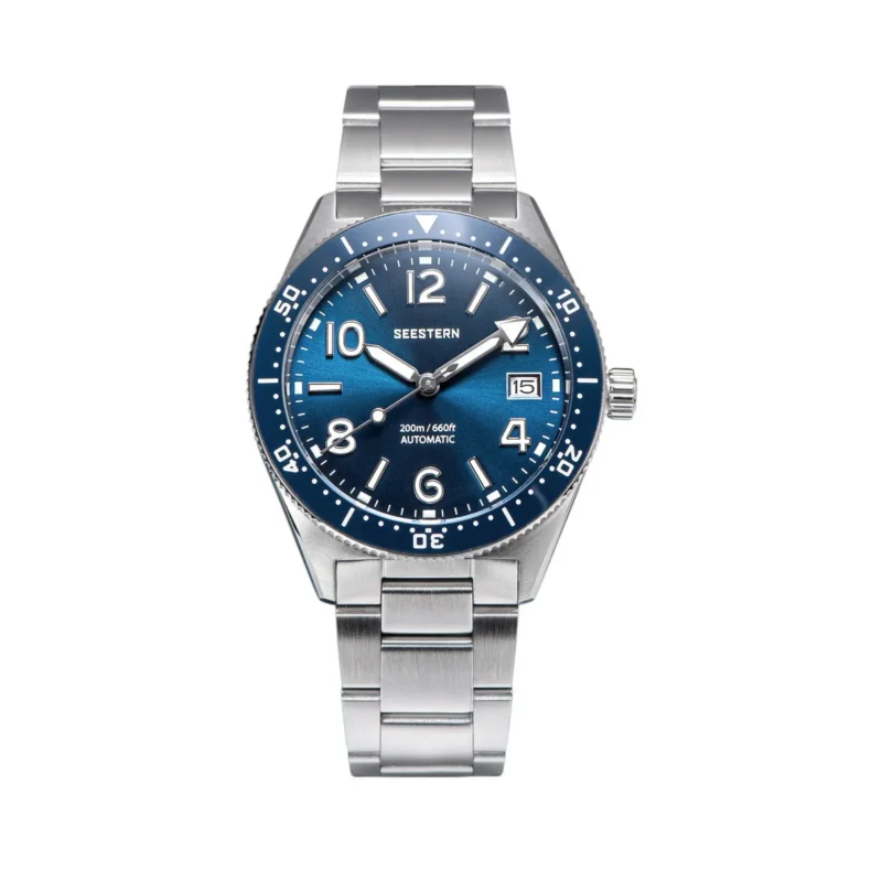 Professional Automatic Dive Watch with Skeleton Dial and Sapphire Crystal 200M Water Resistant NH35 Movement - Image 9