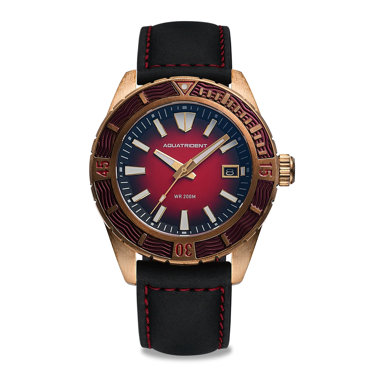 Modern bronze field watch showing contemporary interpretation of military design