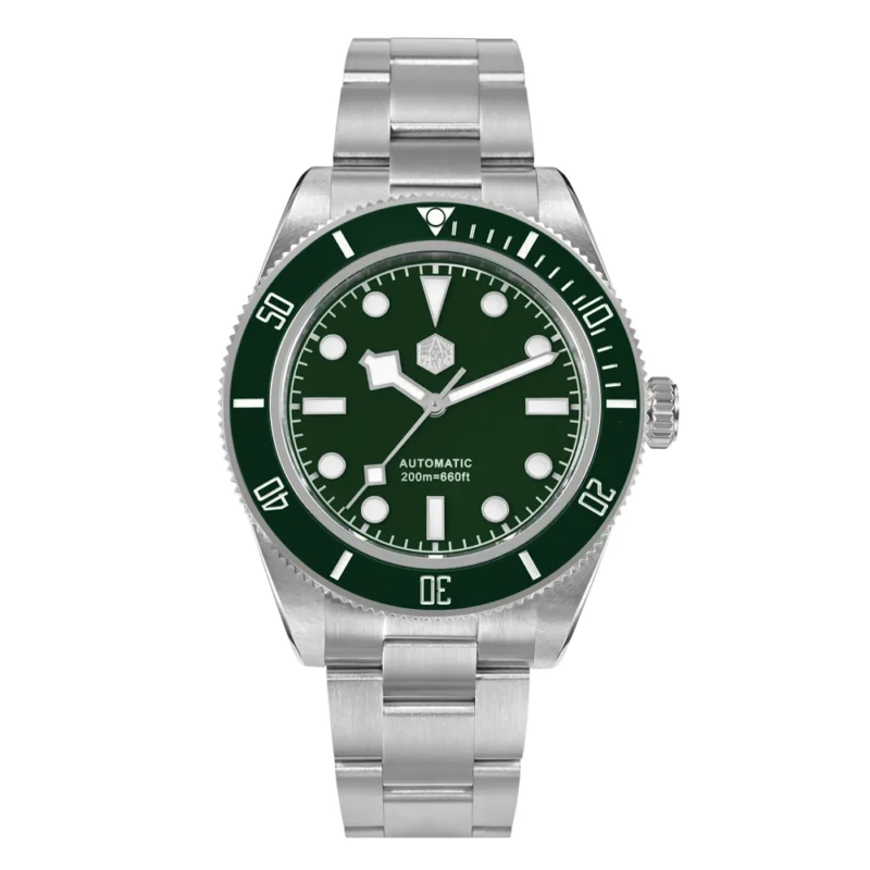 Professional Automatic Dive Watch 200M Water Resistant NH35 Movement Sapphire Crystal Stainless Steel Bracelet - Image 7